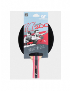 Raquette tennis de table sport 300 orange - Cornilleau