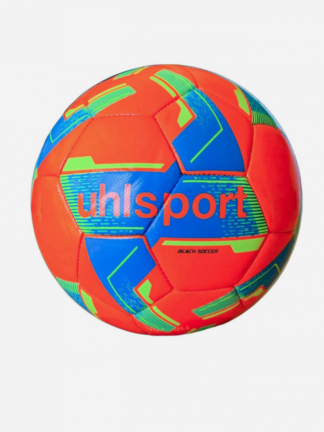 Ballon de foot france beach soccer 421 orange fluo - Ulhsport