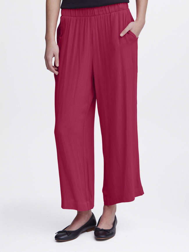 Pantalon fluide marrakech rose femme - Ichi