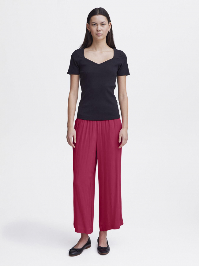 Pantalon fluide marrakech rose femme - Ichi