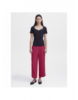 Pantalon fluide marrakech rose femme - Ichi