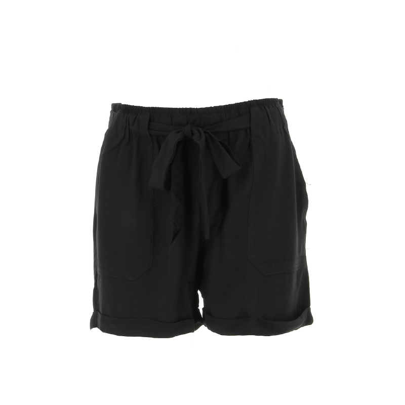 Short merida fluide noir femme - Deeluxe