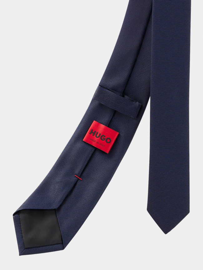 Cravate tie cm 6 rayures bleu homme - Hugo