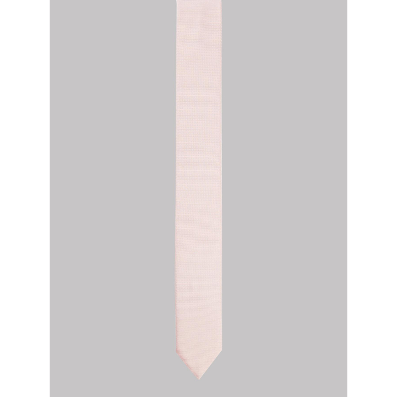 Cravate tie cm 6 rayures rouge blanc homme - Hugo