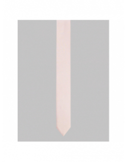 Cravate tie cm 6 rayures rouge blanc homme - Hugo