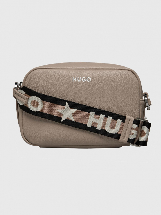 Sac bandoulière bel w.l gris femme - Hugo