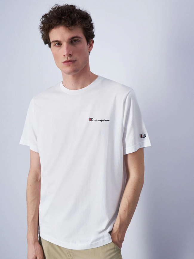 T-shirt basic crewneck blanc homme - Champion