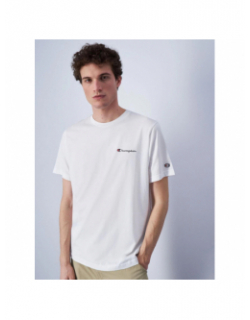 T shirt basic crewneck blanc homme Champion Sports Depot