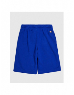 Short jogging logo brodé bleu garçon - Champion