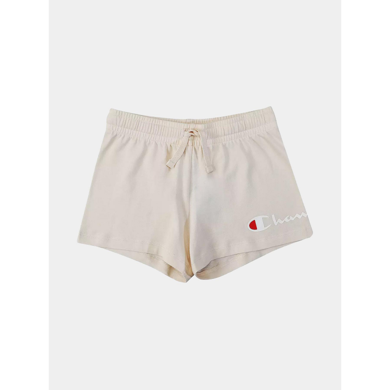 Short court logo beige fille - Champion