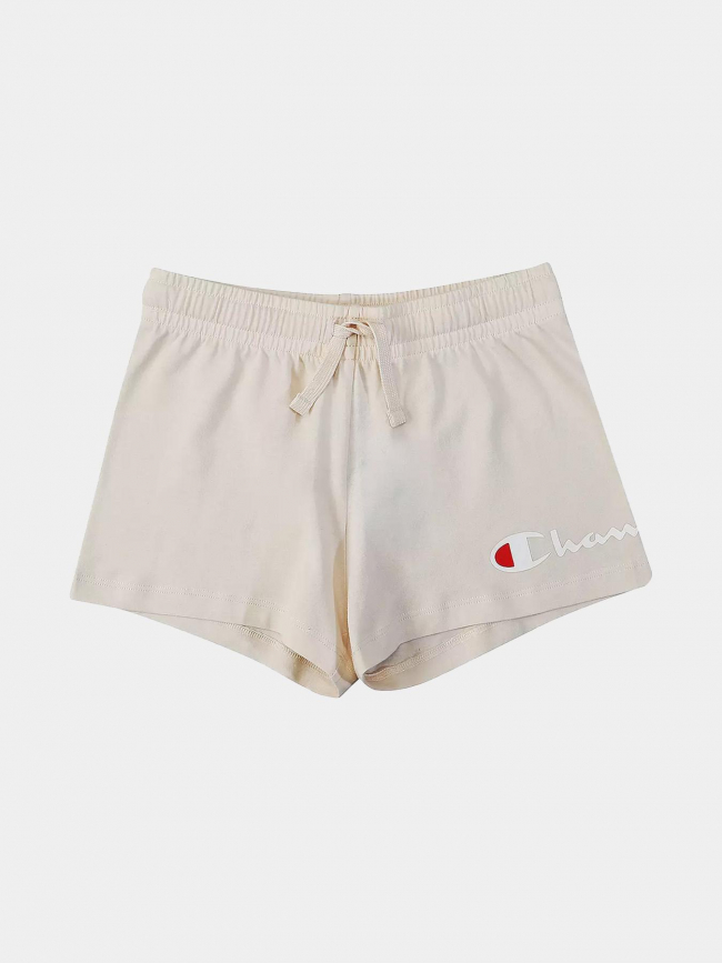 Short court logo beige fille - Champion