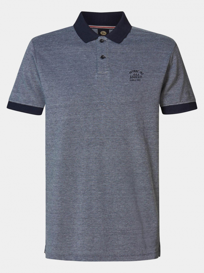 Polo short sleeve bleu homme - Petrol Industries