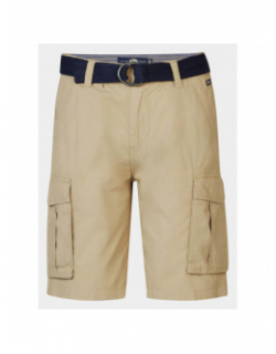 Short cargo ceinture beige homme - Petrol Industries