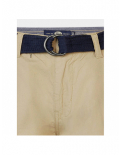 Short cargo ceinture beige homme - Petrol Industries