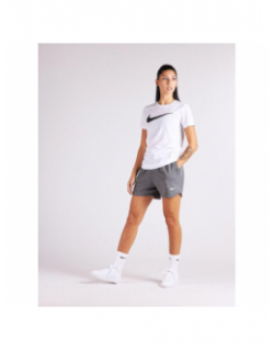 T-shirt dri fit park20 logo manche courte blanc femme - Nike