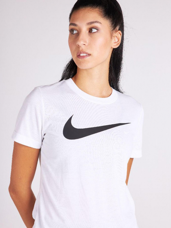 T-shirt dri fit park20 logo manche courte blanc femme - Nike