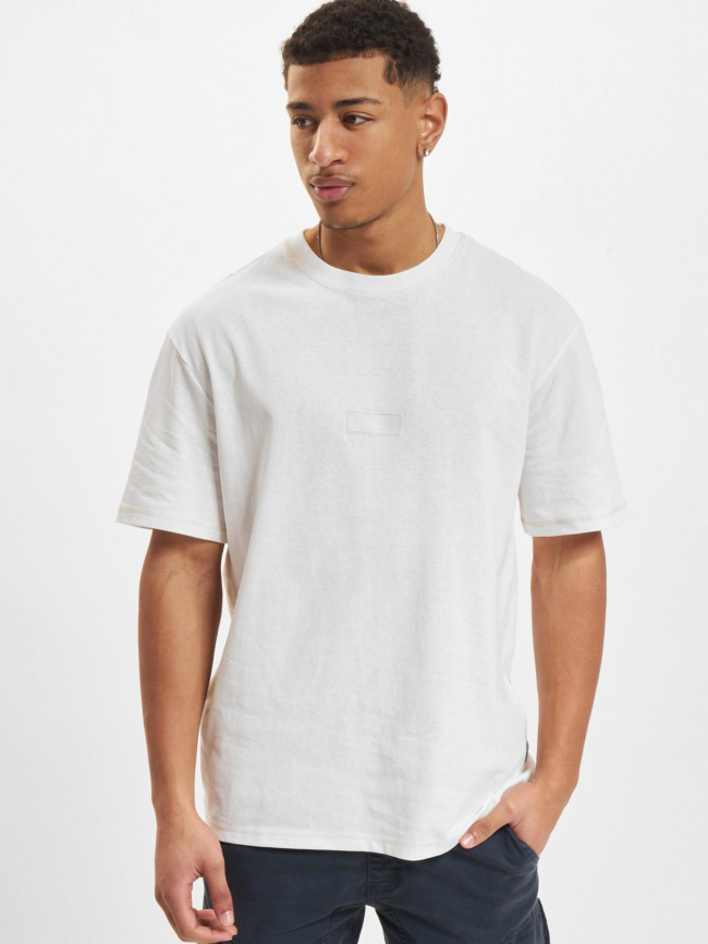 T-shirt faded crew neck beige homme - Jack & Jones