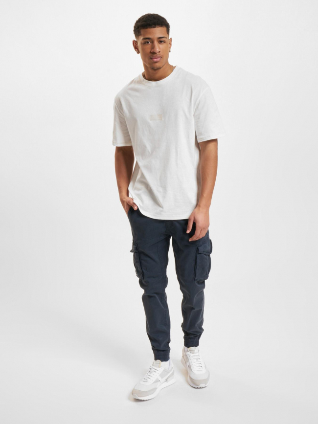 T-shirt faded crew neck beige homme - Jack & Jones