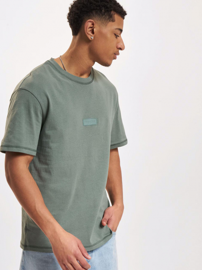 T-shirt jorfaded crew neck vert homme - Jack & Jones