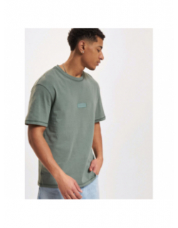 T-shirt jorfaded crew neck vert homme - Jack & Jones