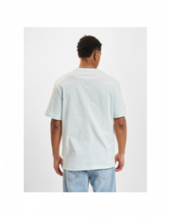 T-shirt jorfaded crewneck bleu ciel homme - Jack & Jones