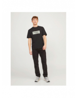 T-shirt jorlafayette branding imprimé noir homme - Jack & Jones