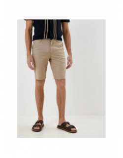 Short lin beige homme - Blend