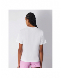 T-shirt crewneck logo dégradé blanc femme - Champion