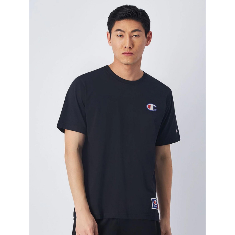 T-shirt crew neck noir homme - Champion