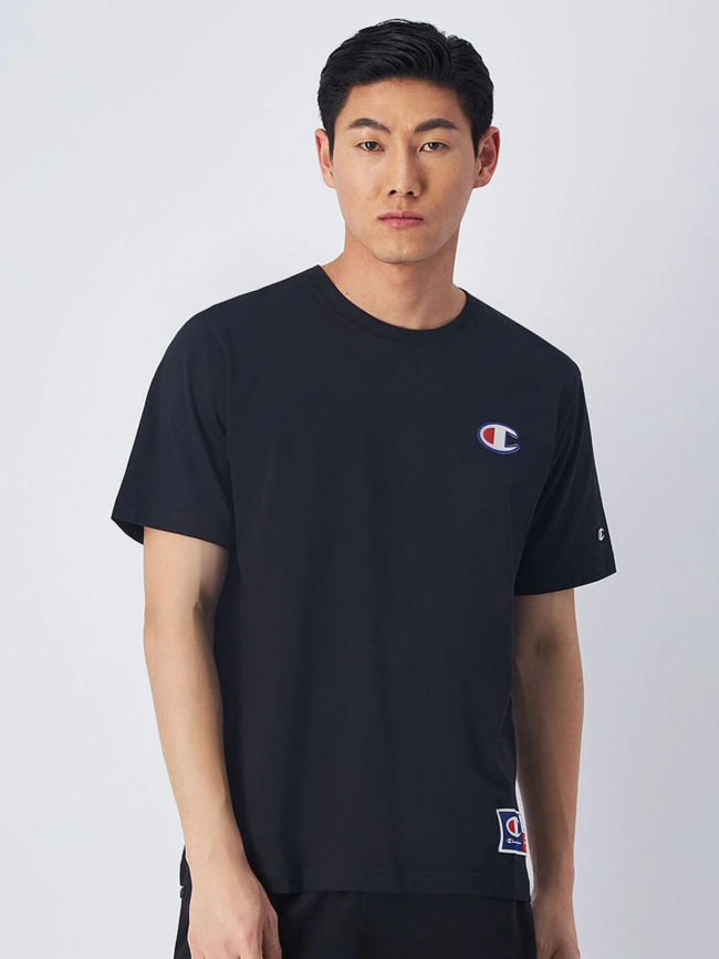 T-shirt crew neck noir homme - Champion