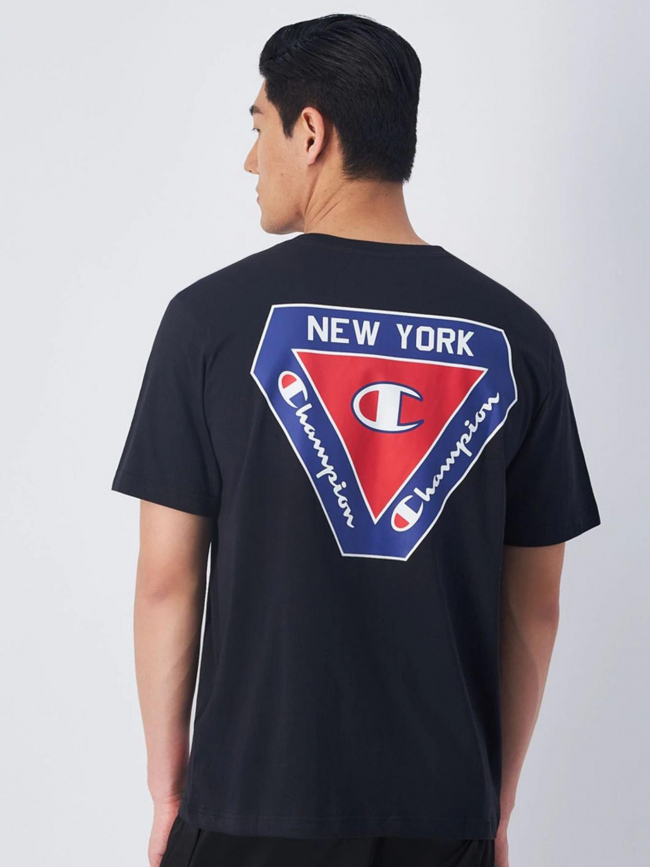 T-shirt crew neck noir homme - Champion