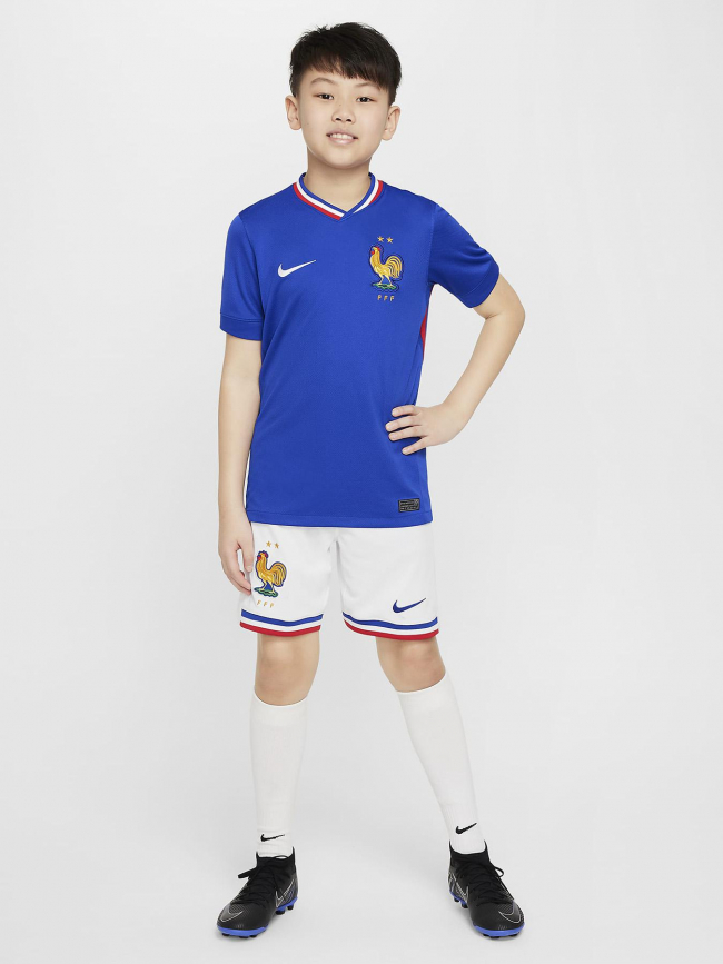 Maillot de football domicile 2024 France bleu enfant - Nike