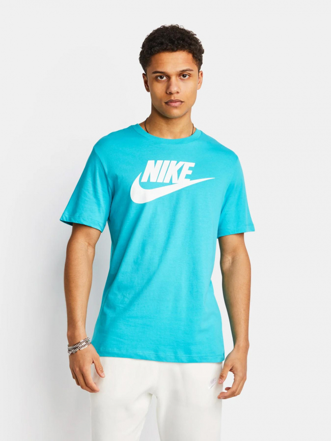 T-shirt nsw icon futura bleu homme - Nike