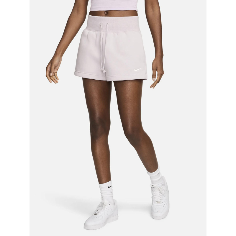 Short nsw phenix flc violet femme - Nike