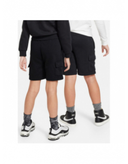 Short nsw club fleece cargo noir enfant - Nike