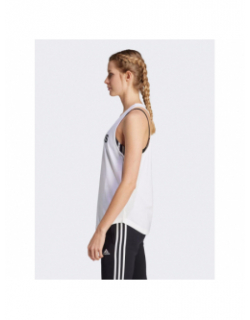 Débardeur de sport logo blanc femme - Adidas