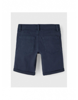 Short slim sofus bleu marine garçon - Name It