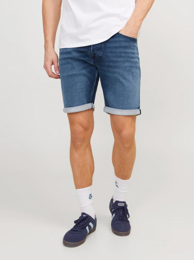 Short en jean rick icon ge 341 bleu homme - Jack & Jones