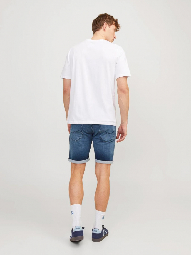 Short en jean rick icon ge 341 bleu homme - Jack & Jones