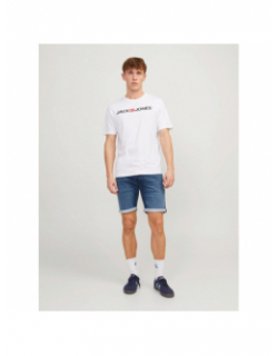 Short en jean rick icon ge 341 bleu homme - Jack & Jones