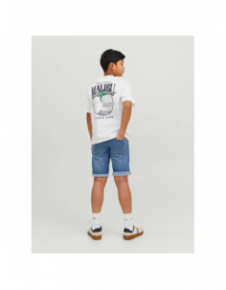 Short en jean rick original 551 bleu garçon - Jack & Jones