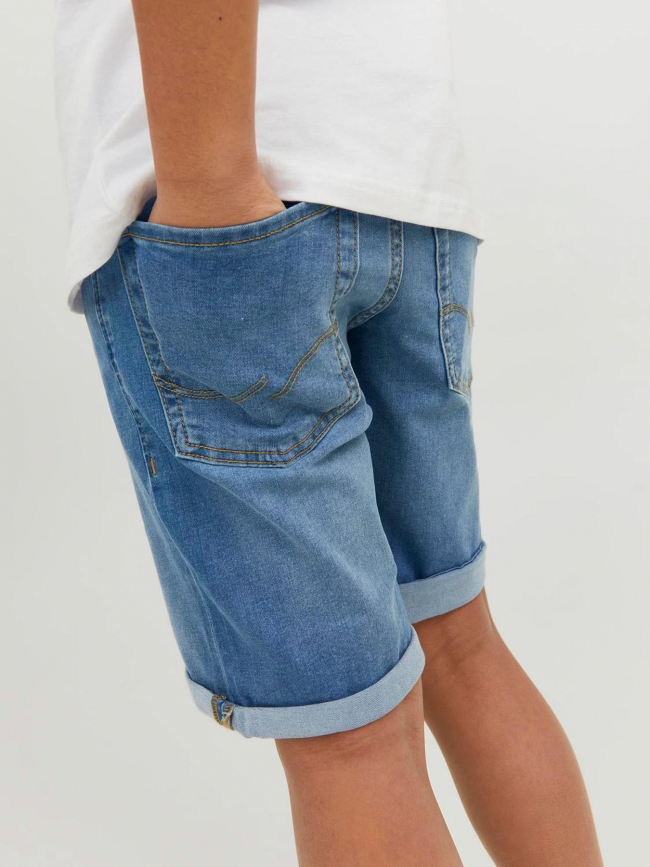 Short en jean rick original 551 bleu garçon - Jack & Jones