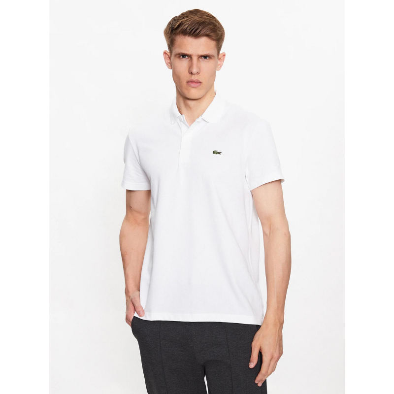 Polo core essentials blanc homme - Lacoste