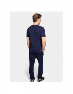 T-shirt uni core performance bleu marine homme - Lacoste