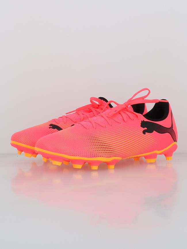 Chaussures de football future 7 play fg/ag rose homme - Puma