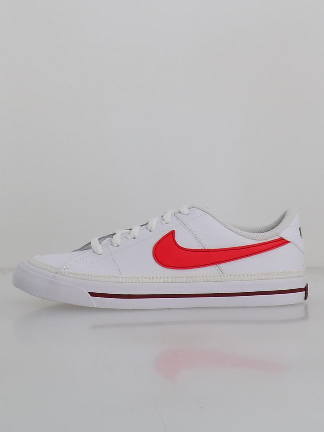 Baskets court legacy gs blanc rouge enfant - Nike