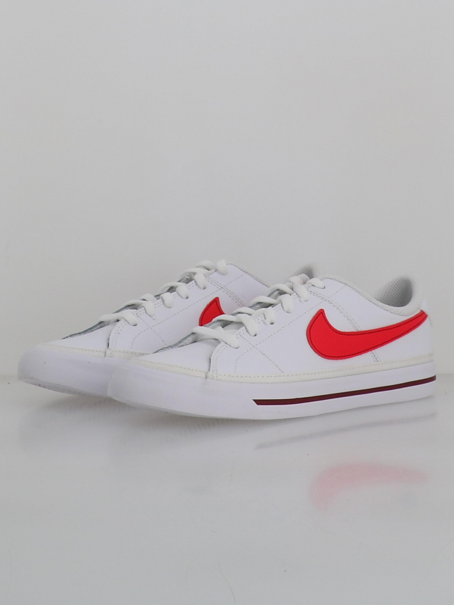 Baskets court legacy gs blanc rouge enfant - Nike