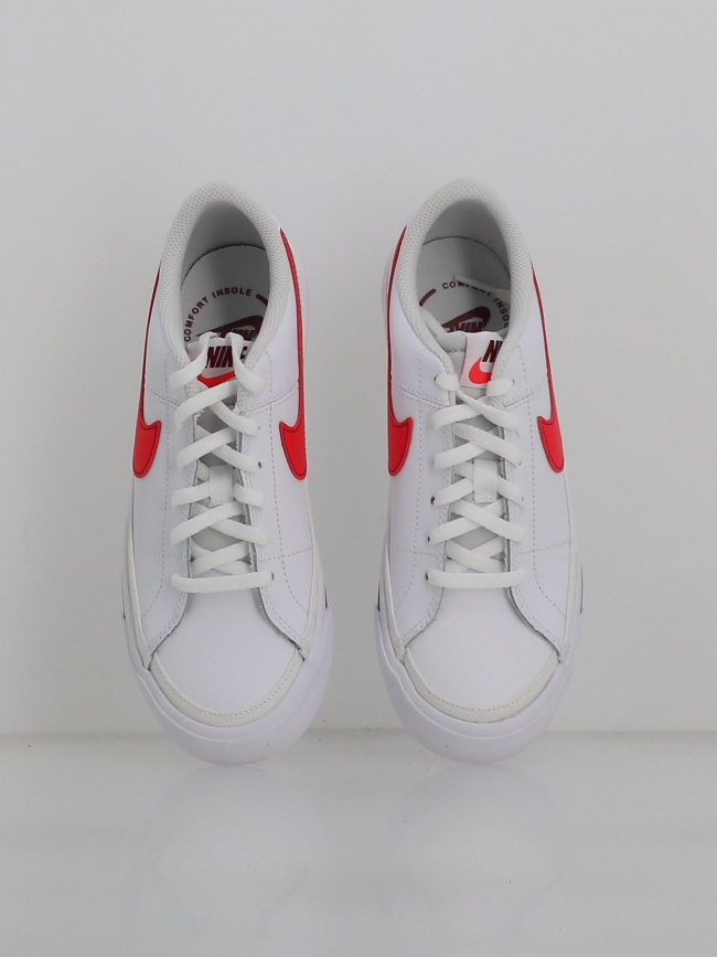 Baskets court legacy gs blanc rouge enfant - Nike