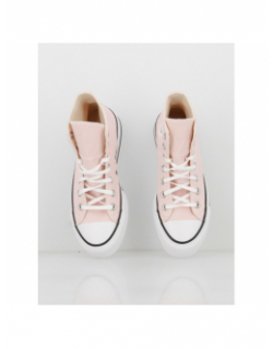 Converse plateforme chuck taylor all star lift rose - Converse