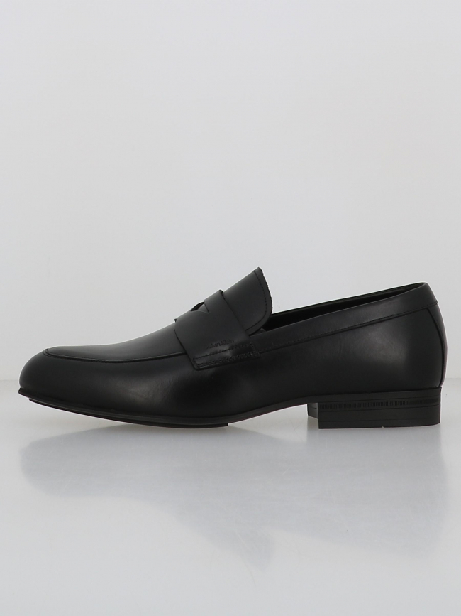 Mocassin en cuir noir homme - Calvin Klein